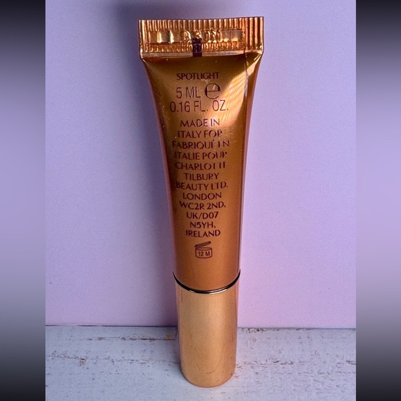 Charlotte Tilbury Beauty Light Wand Highlighter Spotlight Travel Size NWOB 5 ml - Picture 2 of 3